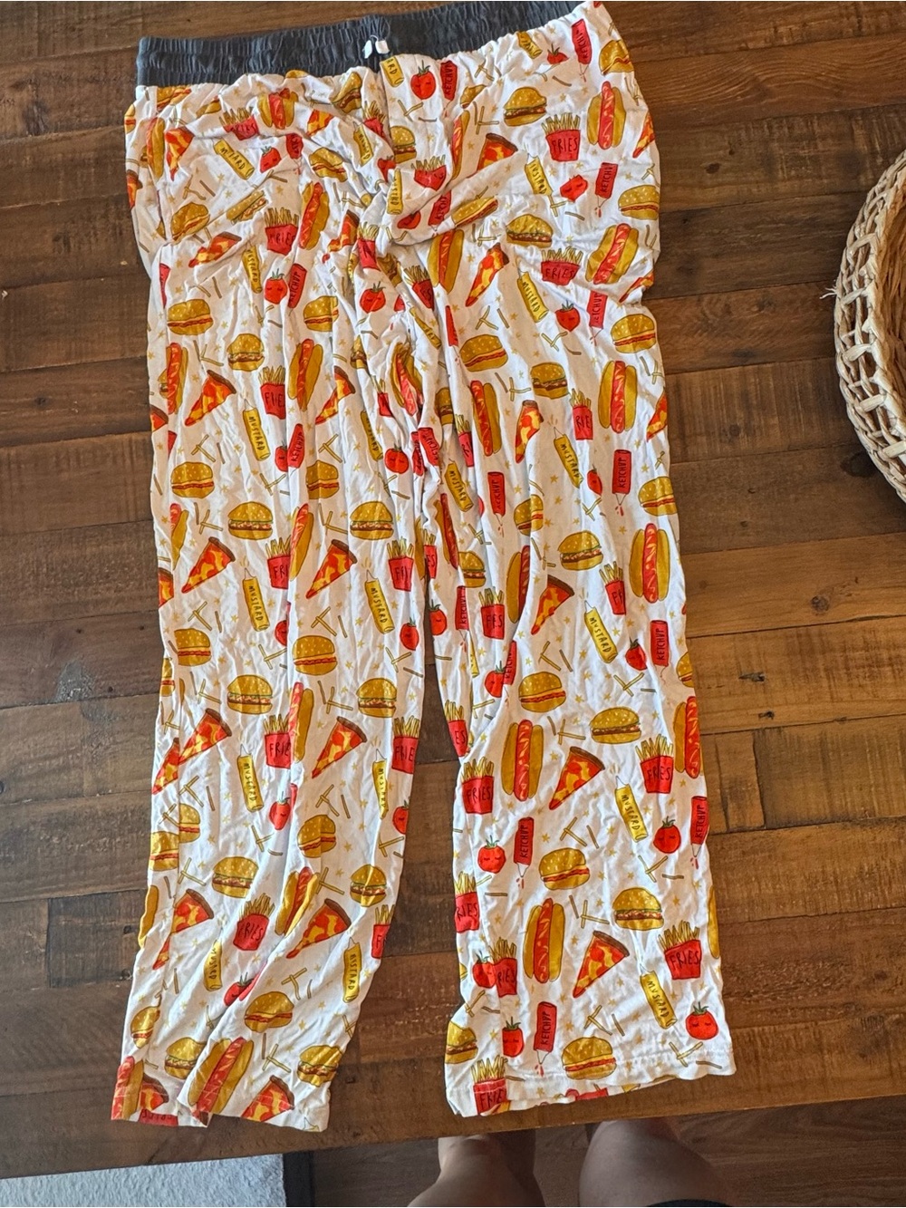 LITTLE SLEEPIES Fast Foodies Bamboo PJ Pants
